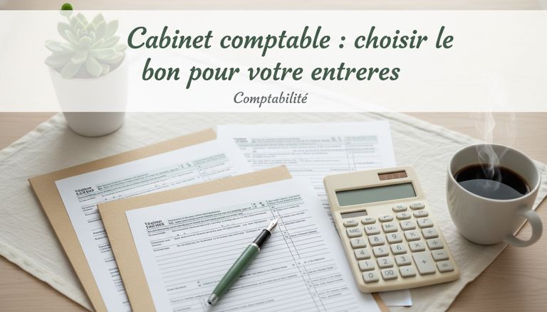 Cabinet comptable : choisir le bon pour votre entreprise